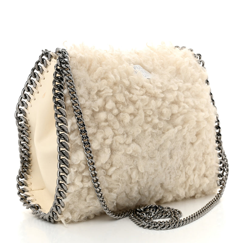 Stella Mccartney Wool Fur Mini Falabella