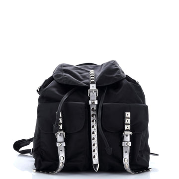 Prada New Vela Backpack Tessuto With