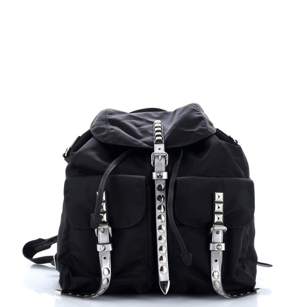 Prada New Vela Backpack Tessuto With