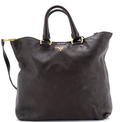Prada Convertible Shopper Tote Vitello