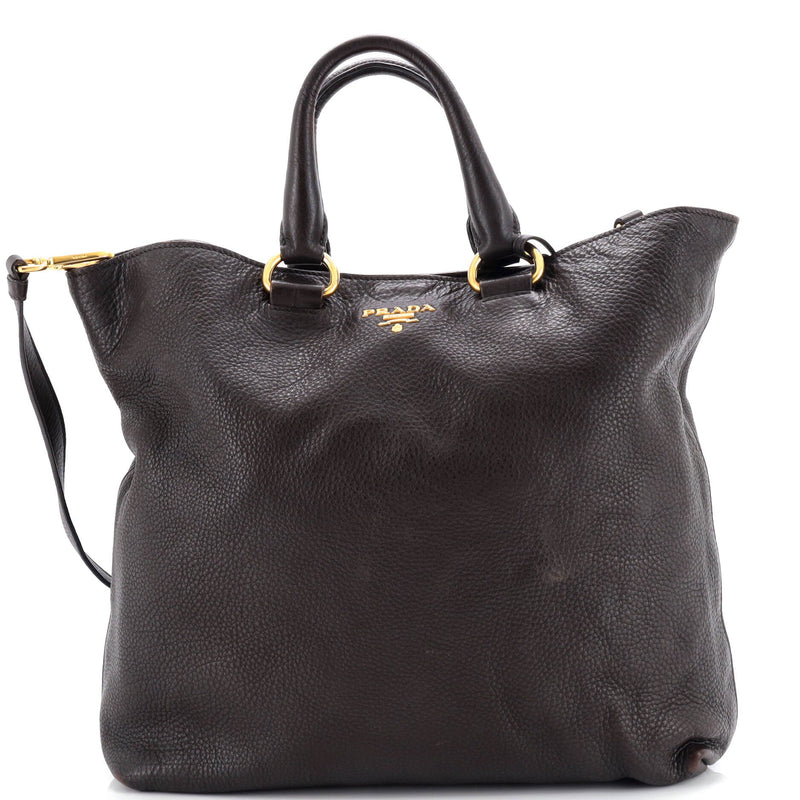 Prada Convertible Shopper Tote Vitello