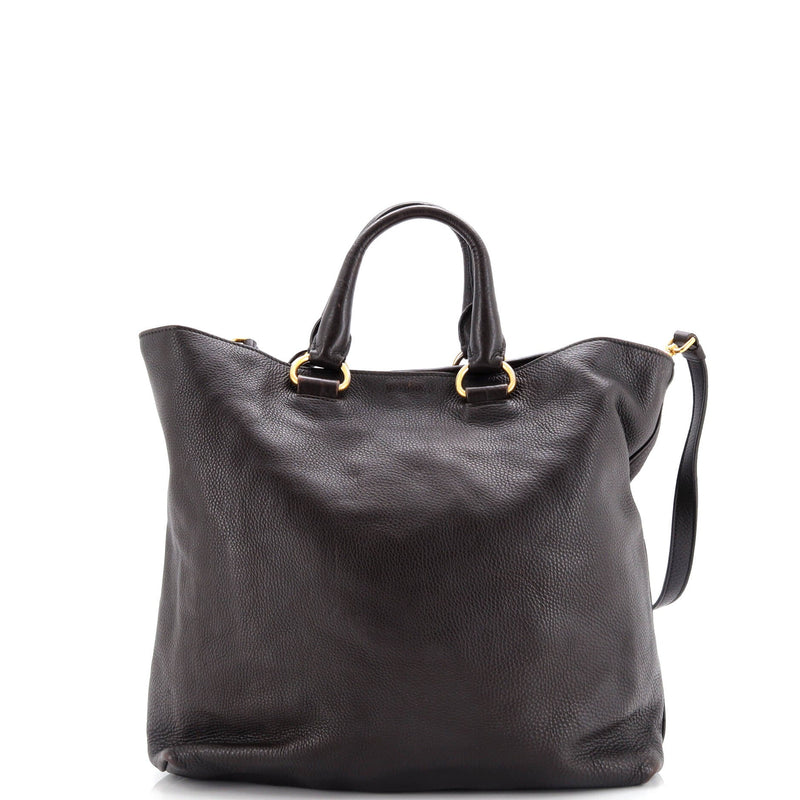 Prada Convertible Shopper Tote Vitello