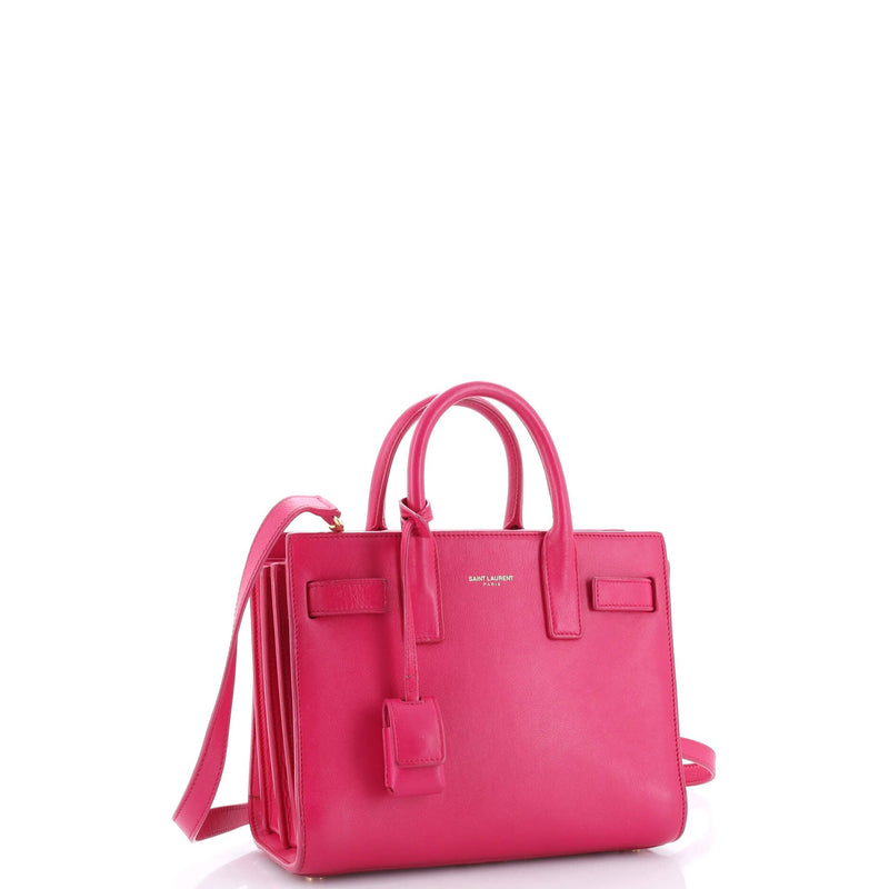 Saint Laurent Sac De Jour Bag Leather