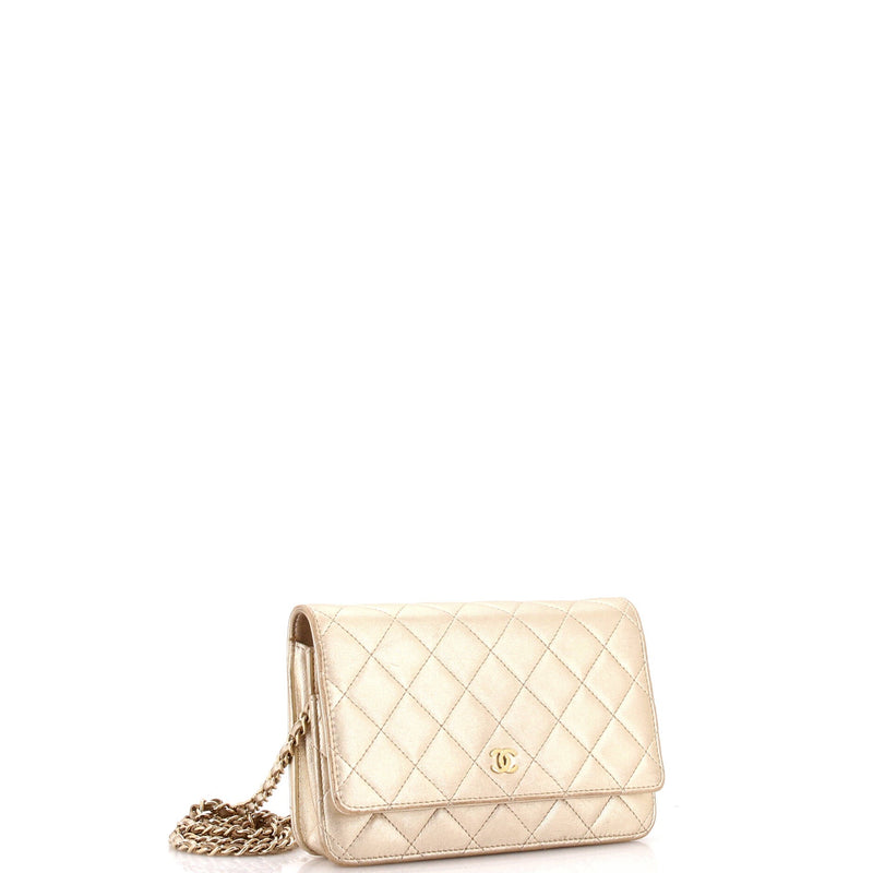 Chanel Wallet On Chain Quilted Lambskin