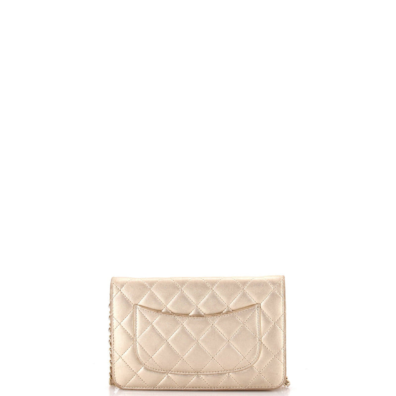 Chanel Wallet On Chain Quilted Lambskin