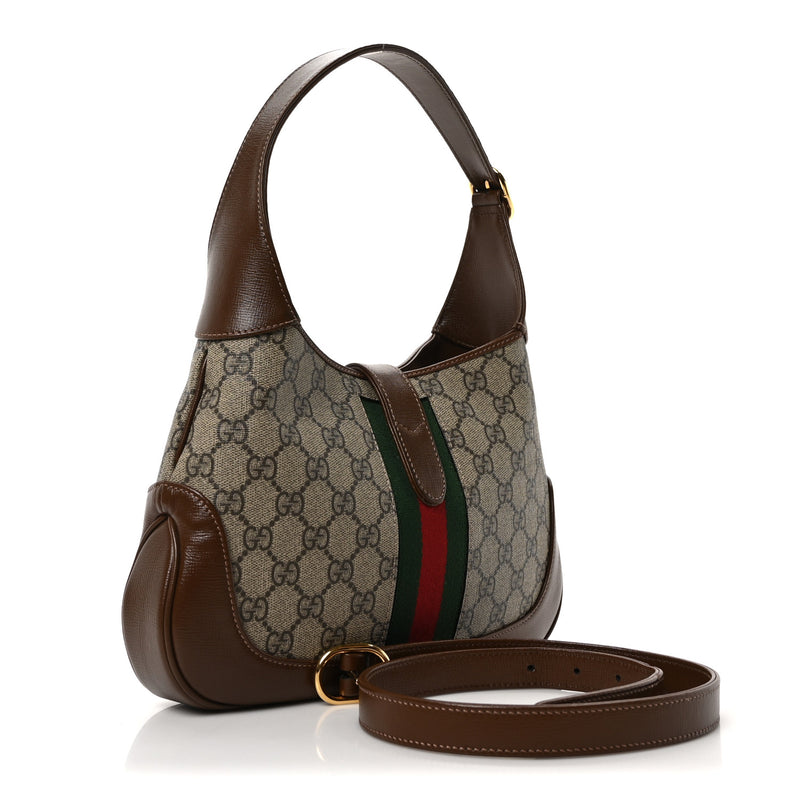 Gucci Gg Supreme Azalea Calfskin Web
