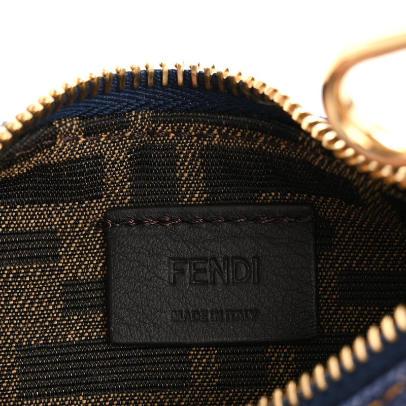 Fendi Denim Shiny Nappa Nano Fendigraphy