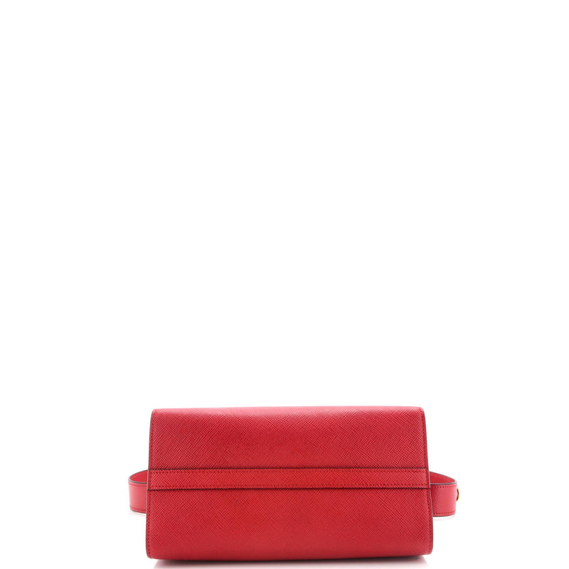 Prada Monochrome Tote Saffiano With City