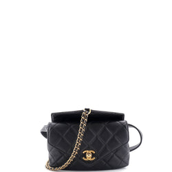 Chanel Carry With Chic Chain Flap Waist