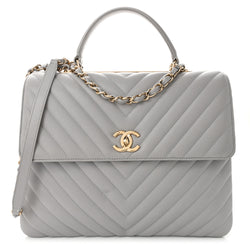 Chanel Lambskin Chevron Quilted Large