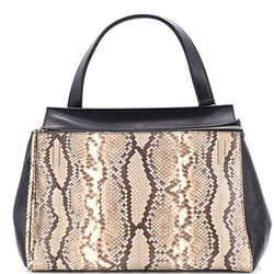 Celine Edge Bag Python And Leather
