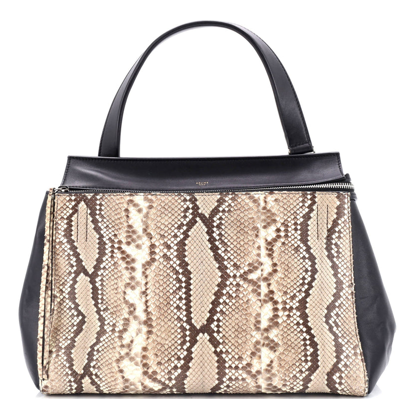 Celine Edge Bag Python And Leather