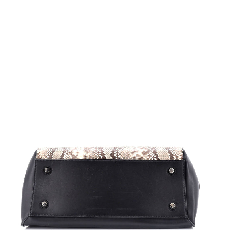 Celine Edge Bag Python And Leather
