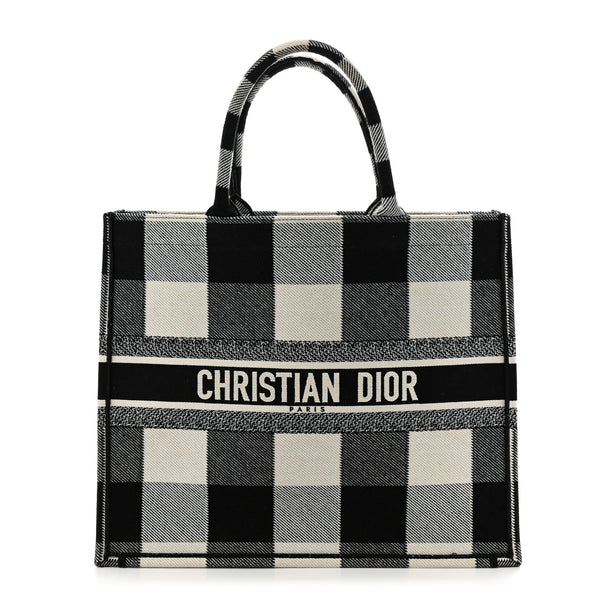Christian Dior Canvas Embroidered