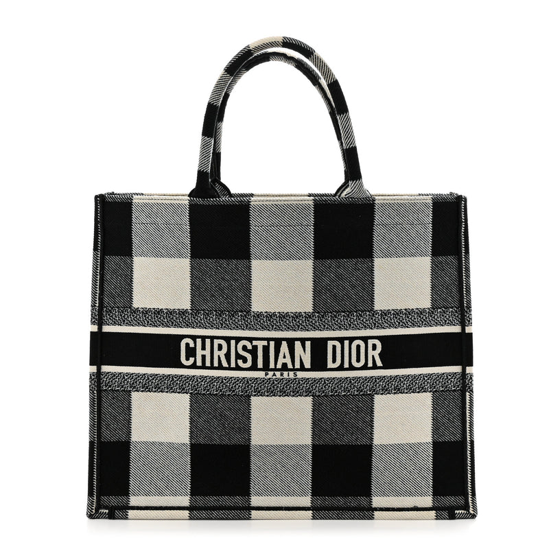 Christian Dior Canvas Embroidered
