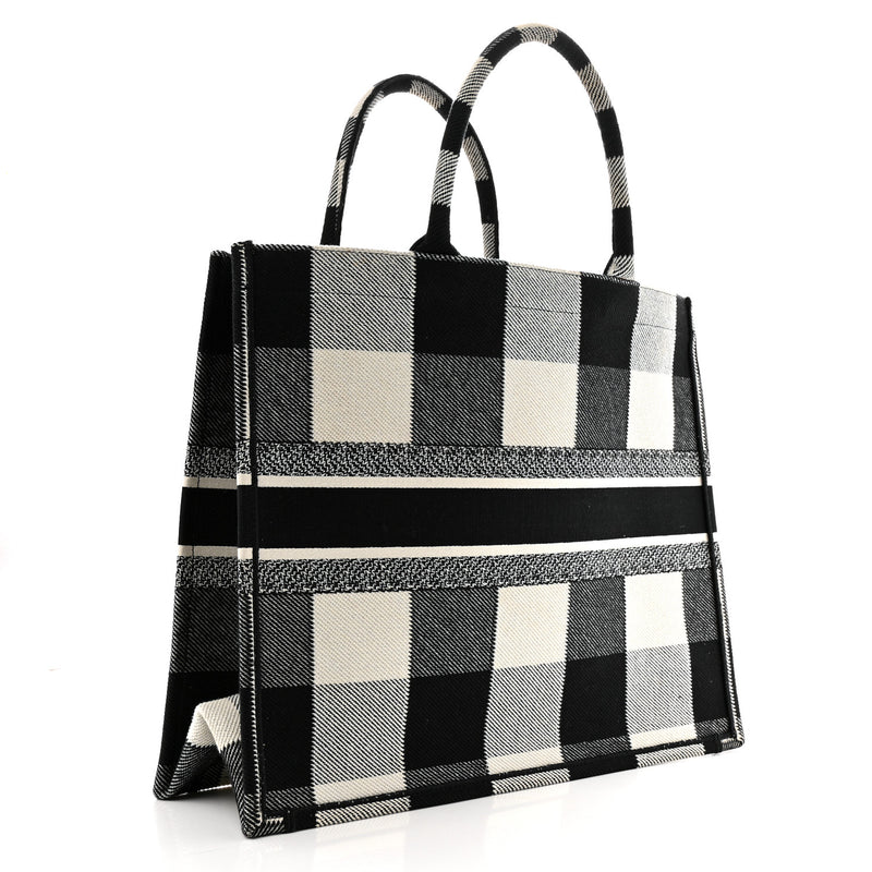 Christian Dior Canvas Embroidered