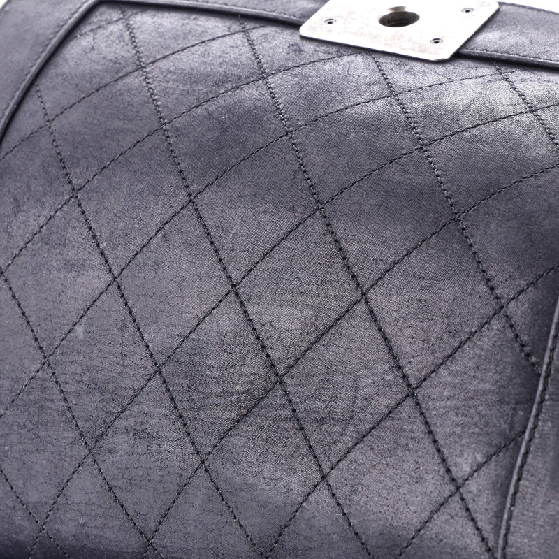 Chanel Boy Flap Bag Shearling Old Medium