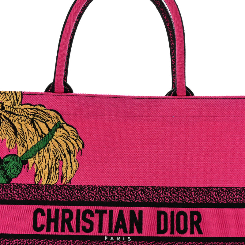 Christian Dior Canvas Embroidered Large