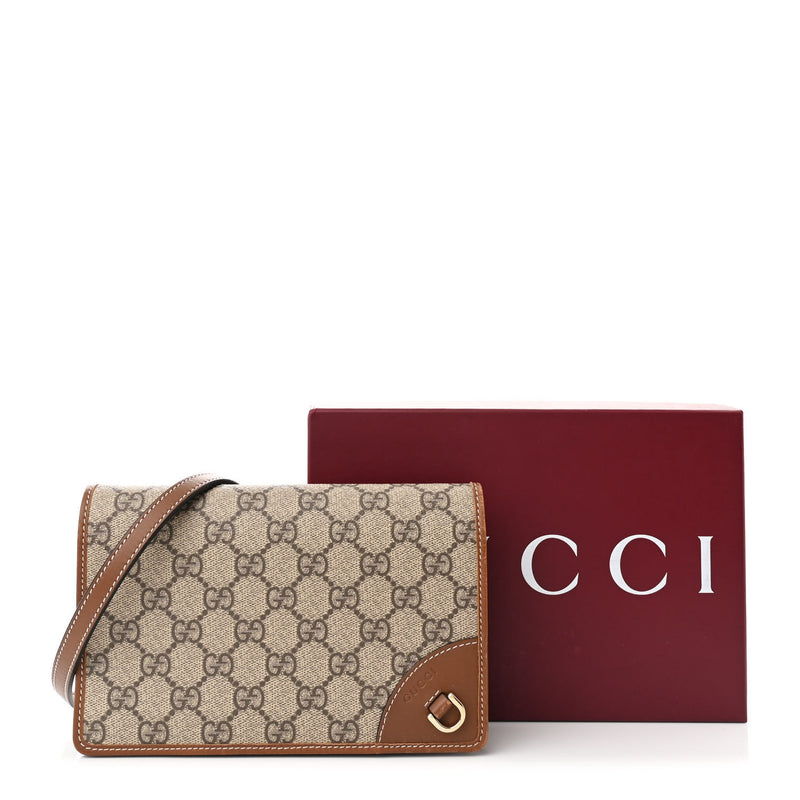 Gucci Gg Supreme Textured Calfskin