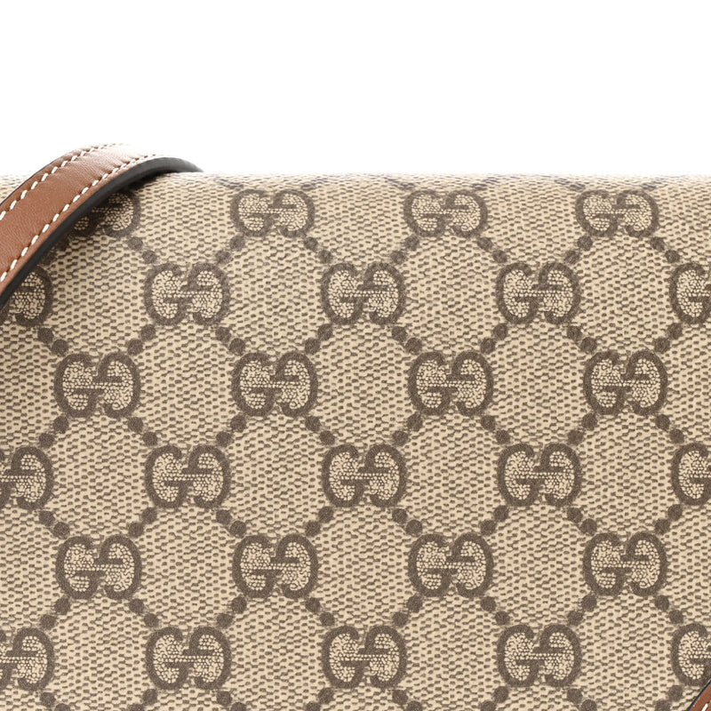 Gucci Gg Supreme Textured Calfskin