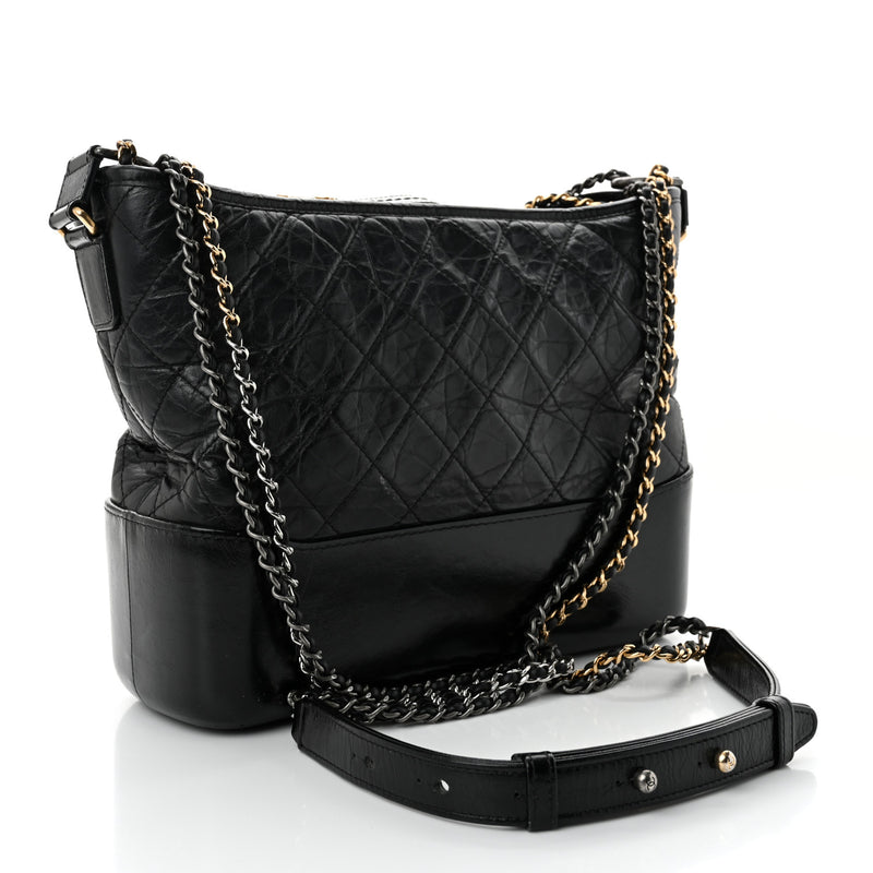 Chanel Aged Calfskin Quilted Medium