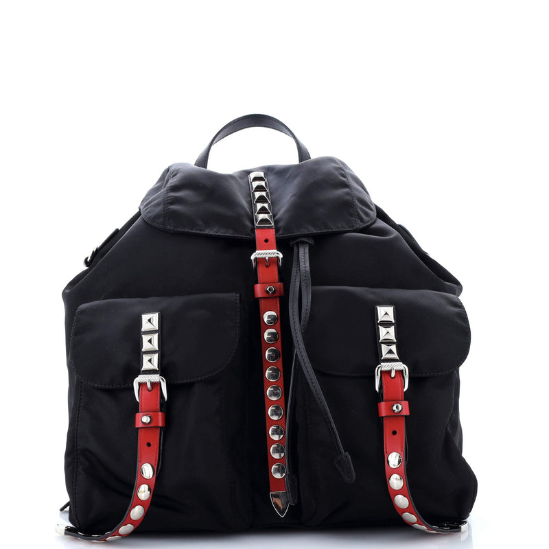 Prada New Vela Backpack Tessuto With