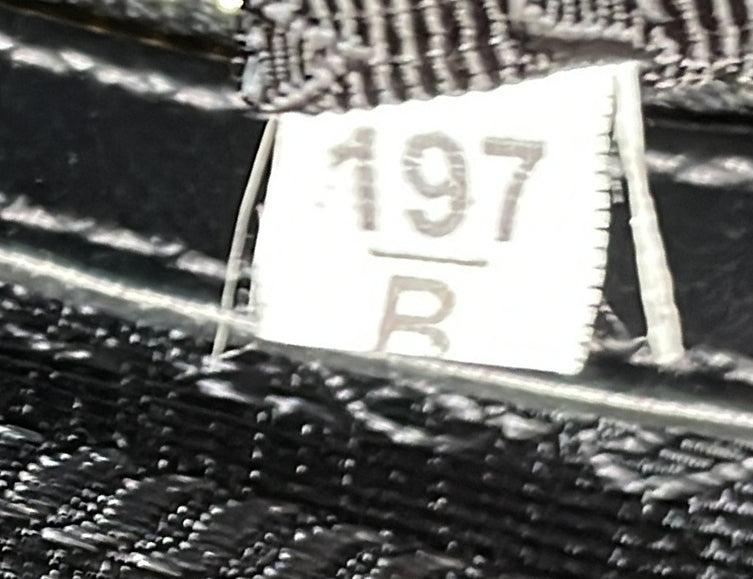 Prada Logo Convertible Zip Tote Canvas