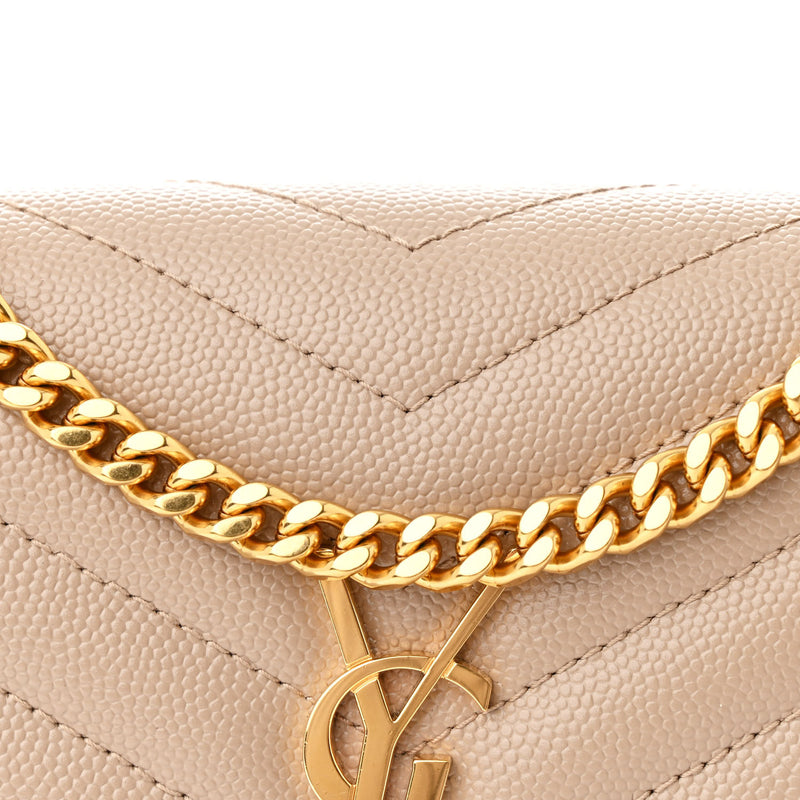Saint Laurent Grain De Poudre Matelasse