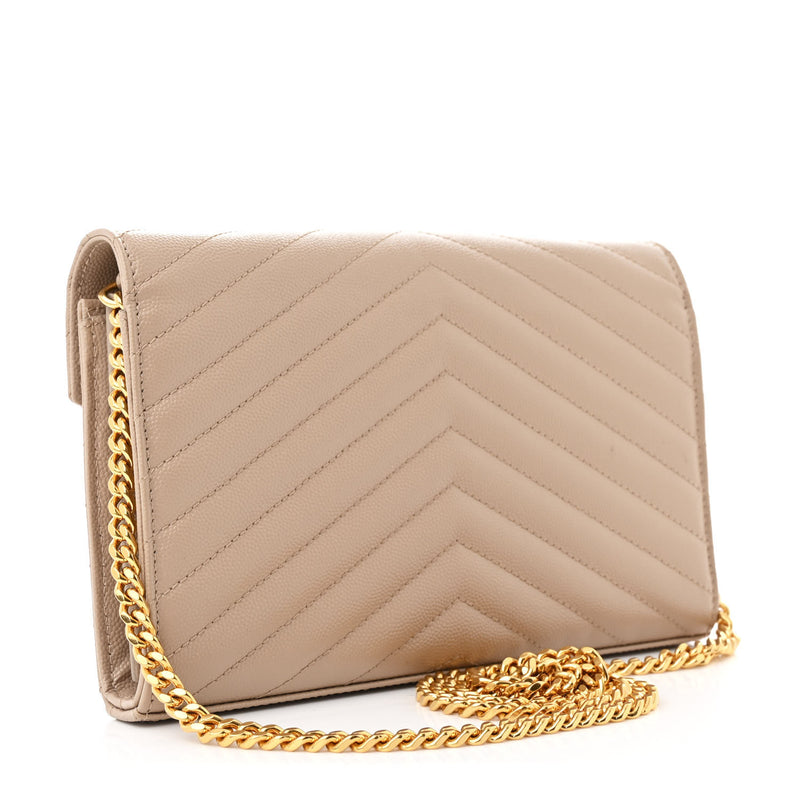 Saint Laurent Grain De Poudre Matelasse