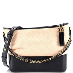 Chanel Bicolor Gabrielle Hobo Quilted