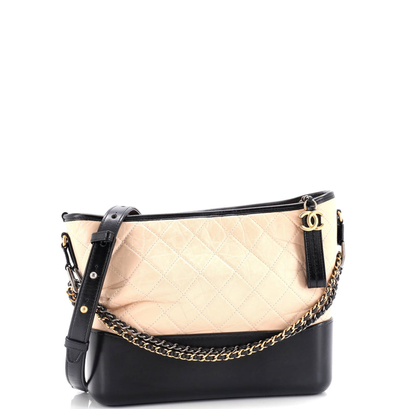 Chanel Bicolor Gabrielle Hobo Quilted