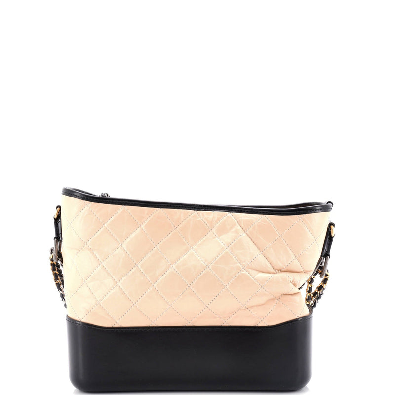 Chanel Bicolor Gabrielle Hobo Quilted