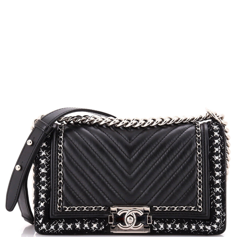 Chanel Jacket Boy Flap Bag Chevron