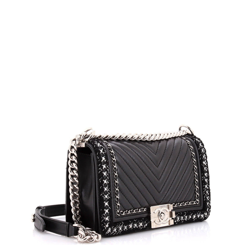 Chanel Jacket Boy Flap Bag Chevron