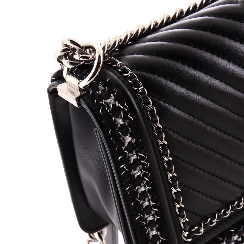 Chanel Jacket Boy Flap Bag Chevron