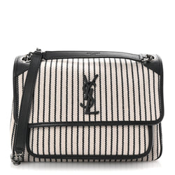 Saint Laurent Cotton Canvas Striped