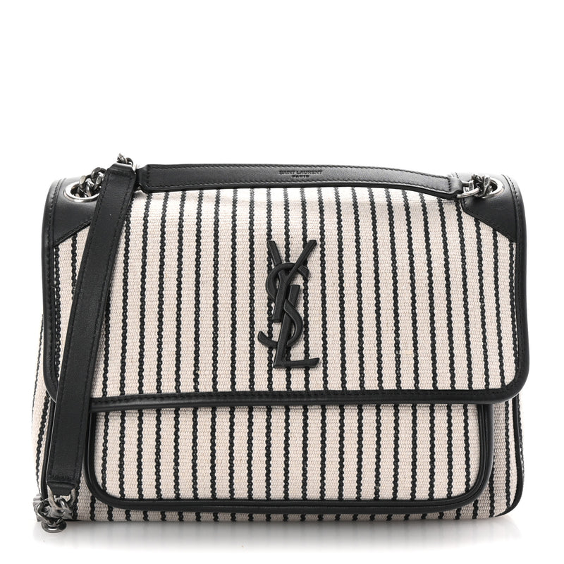 Saint Laurent Cotton Canvas Striped