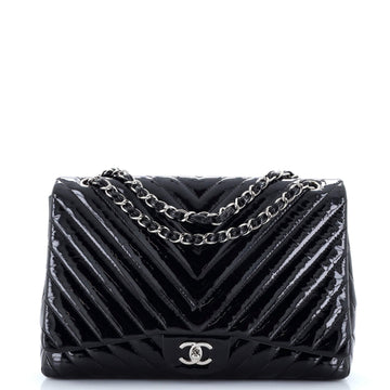 Chanel Classic Single Flap Bag Chevron