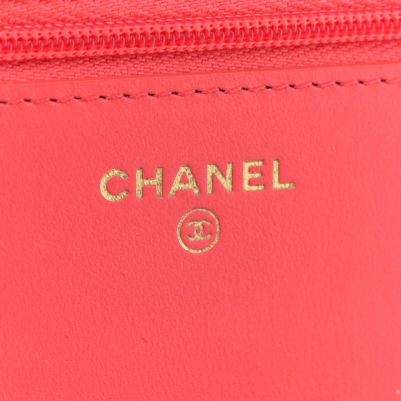 Chanel Caviar Quilted Bow Wallet On