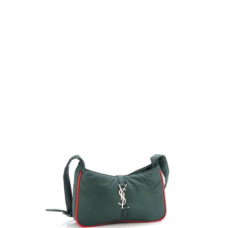 Saint Laurent Le 5 A 7 Hobo Nylon Small