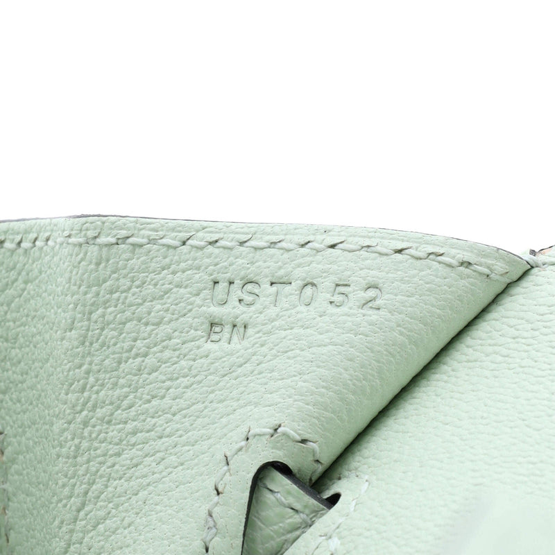 Hermes Birkin Sellier Bag Vert Fizz