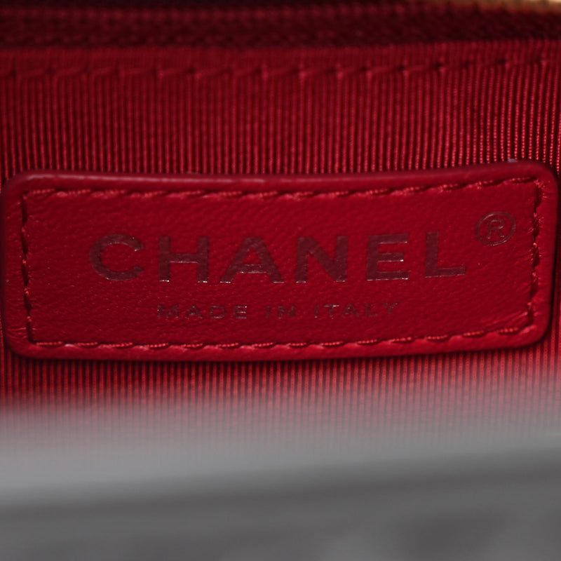 Chanel Aged Calfskin Quilted Charms