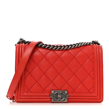 Chanel Calfskin Double Stitch New Medium