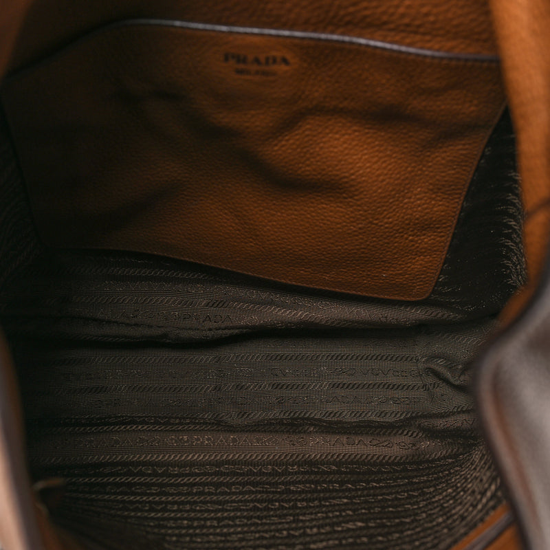 Prada Vitello Daino Medium Pocket Hobo