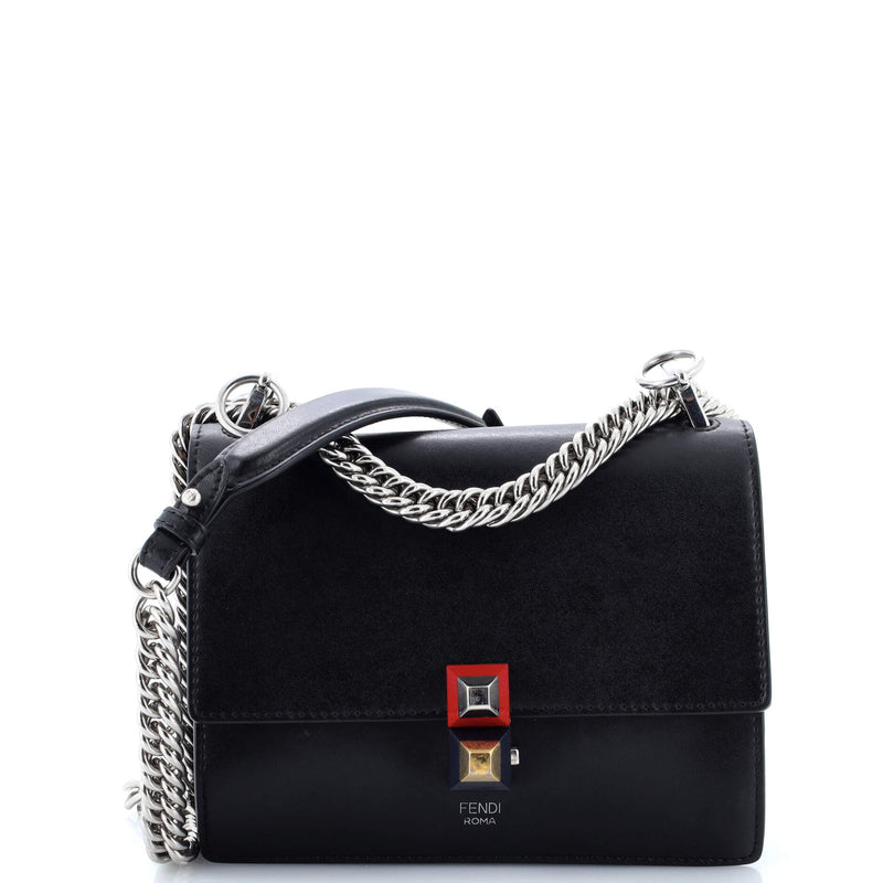 Fendi Kan I Bag Leather Small