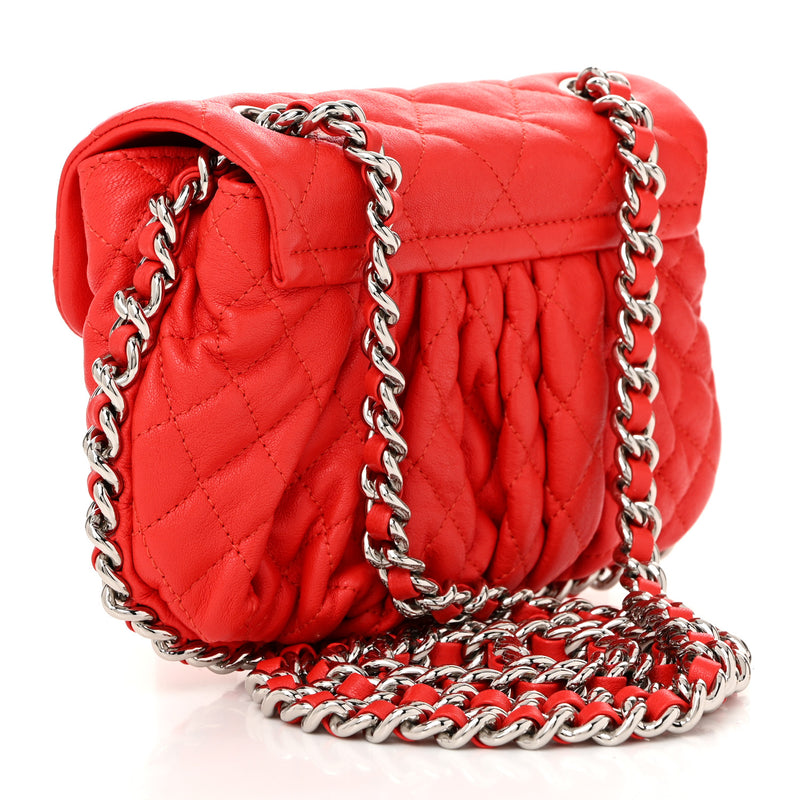 Chanel Washed Lambskin Mini Chain Around