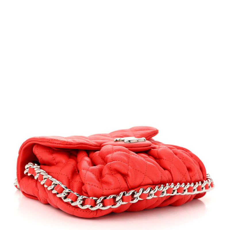 Chanel Washed Lambskin Mini Chain Around