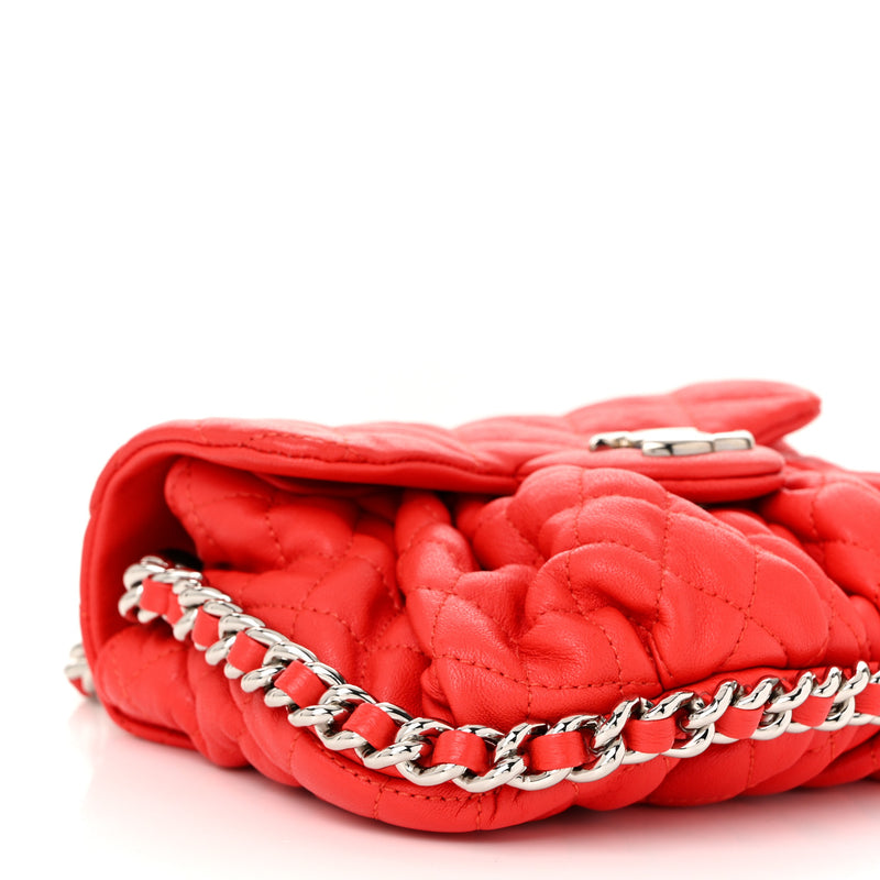 Chanel Washed Lambskin Mini Chain Around