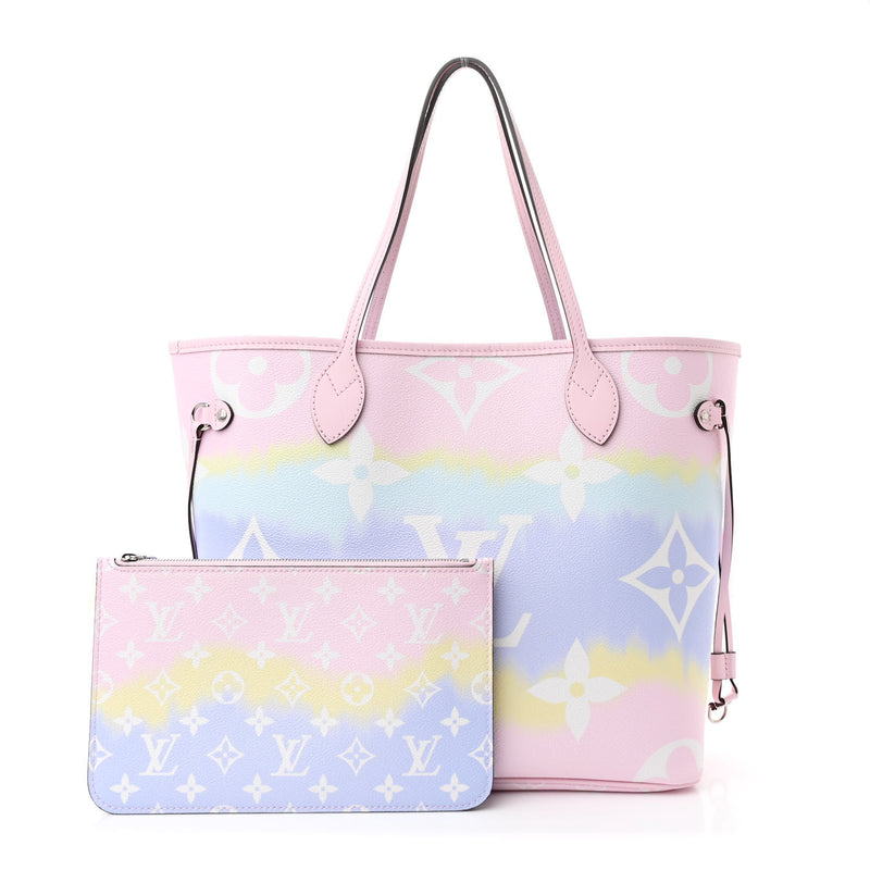 Louis Vuitton Escale Neverfull Mm Pastel