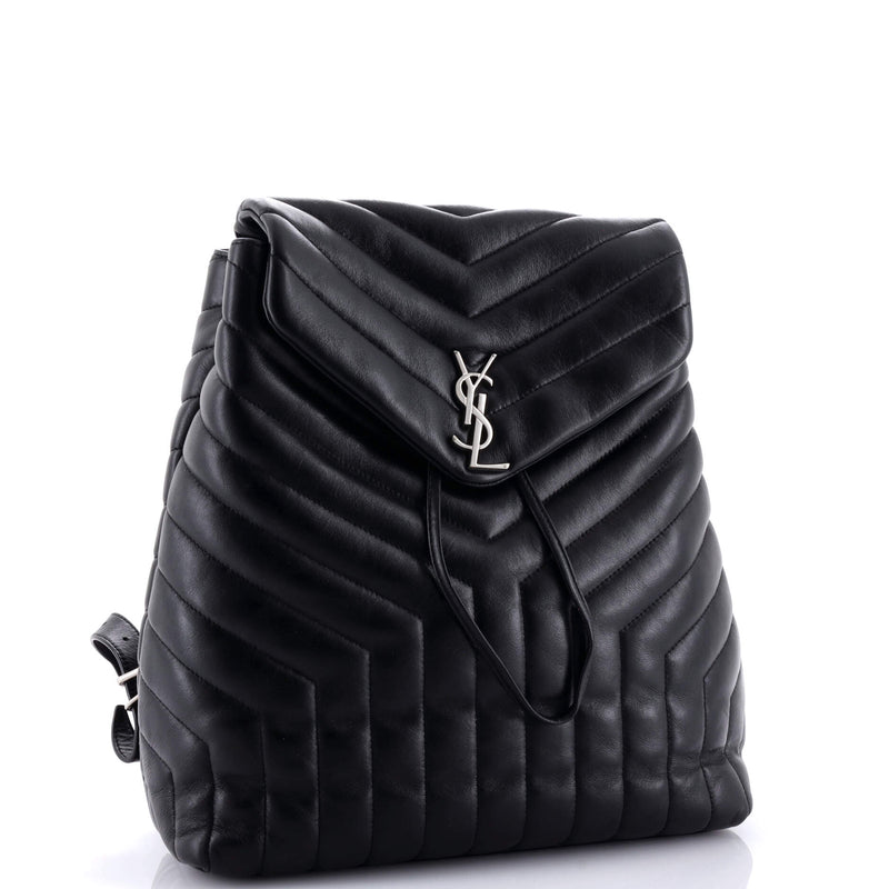 Saint Laurent Loulou Backpack Matelasse